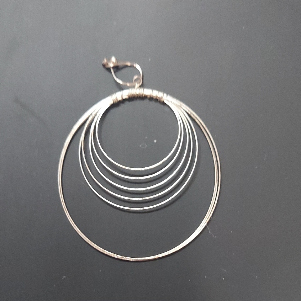 Handmade Sterling Silver Wire Pendant